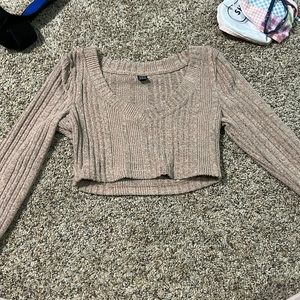 this too is very short and shows a lot of cleavage for me but it’s super soft